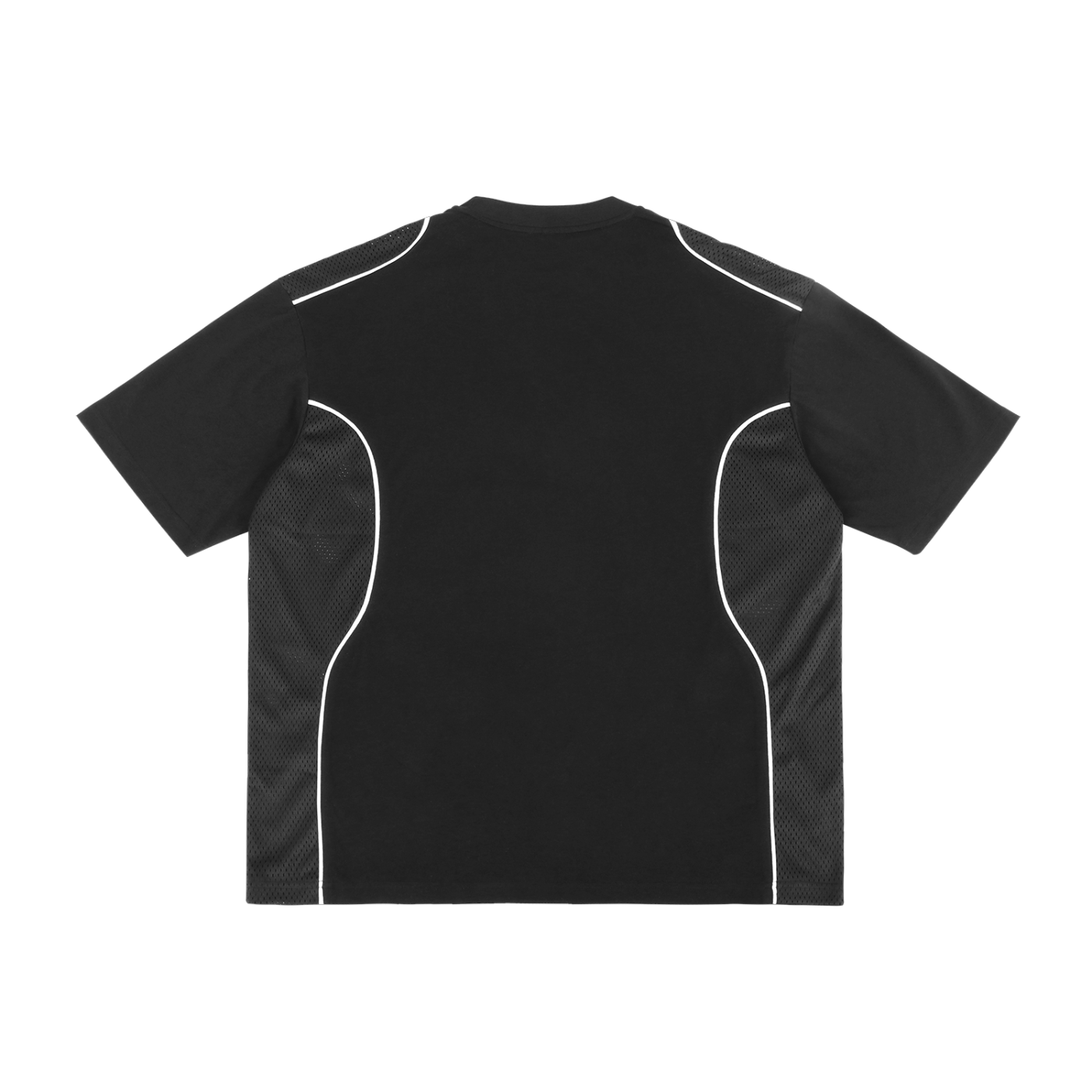 Fine. Contrast Piped Panel T-Shirt