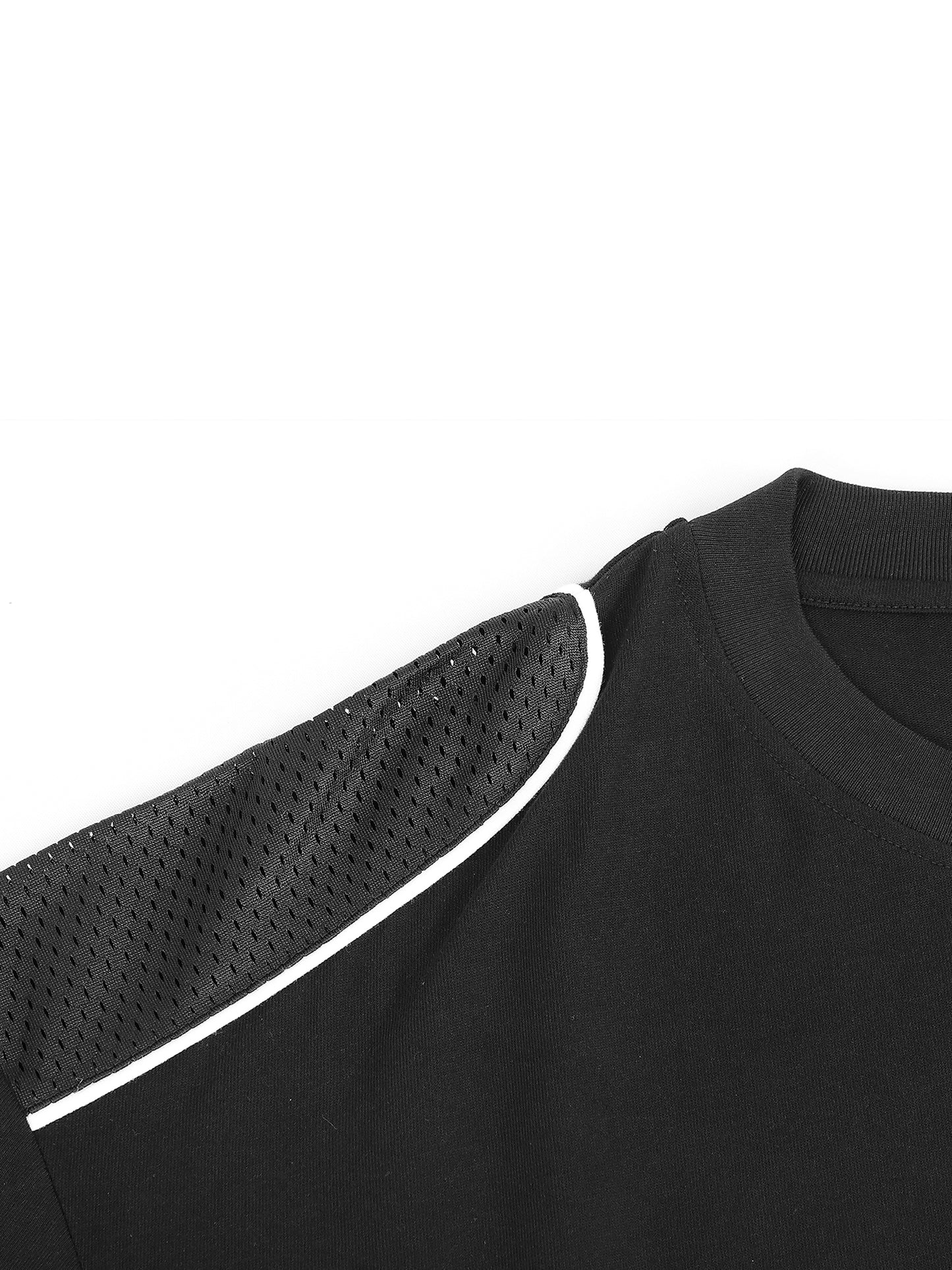Fine. Contrast Piped Panel T-Shirt