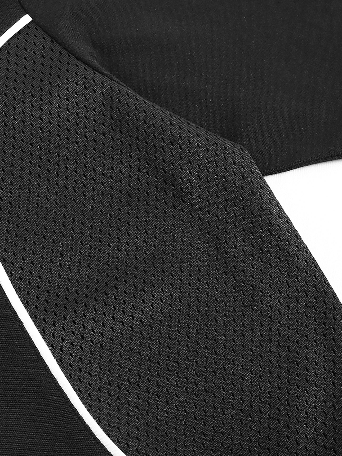 Fine. Contrast Piped Panel T-Shirt