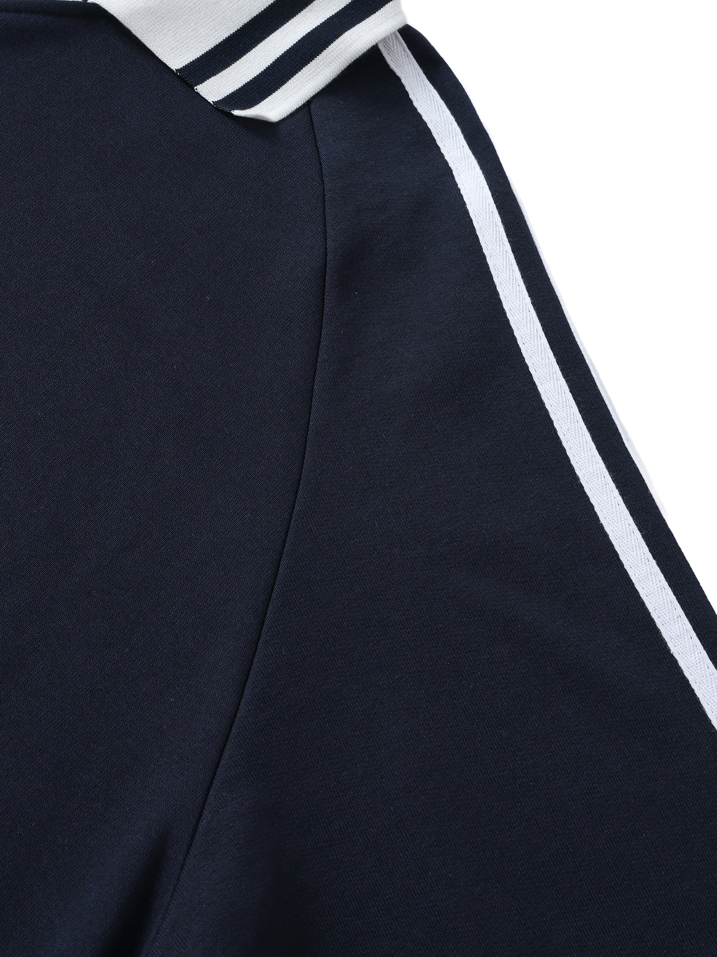 1994 Striped Collared Sweatshirt