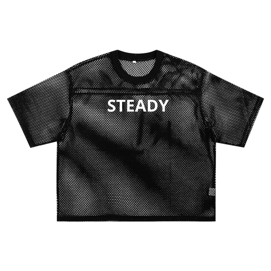 Steady Boxy Net Tee