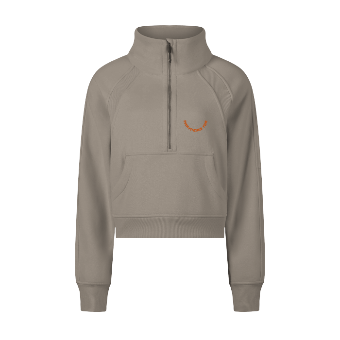 épine é sport line half zip sweat epine é sport line half zip sweat pink