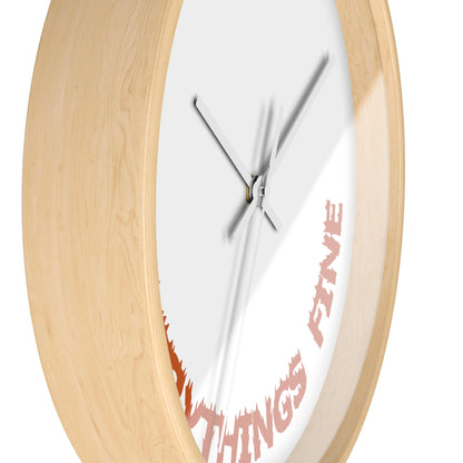 EverythingsFine Wall Clock - Everything's Fine