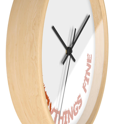 EverythingsFine Wall Clock - Everything's Fine