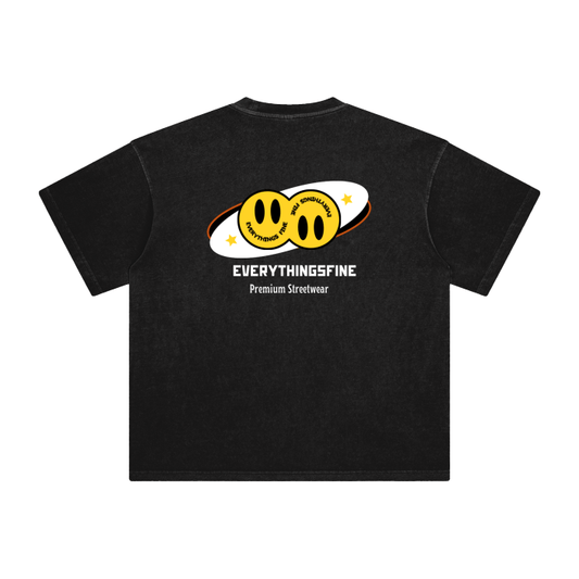 HappySad Vintage Washed Tee - Everything's Fine