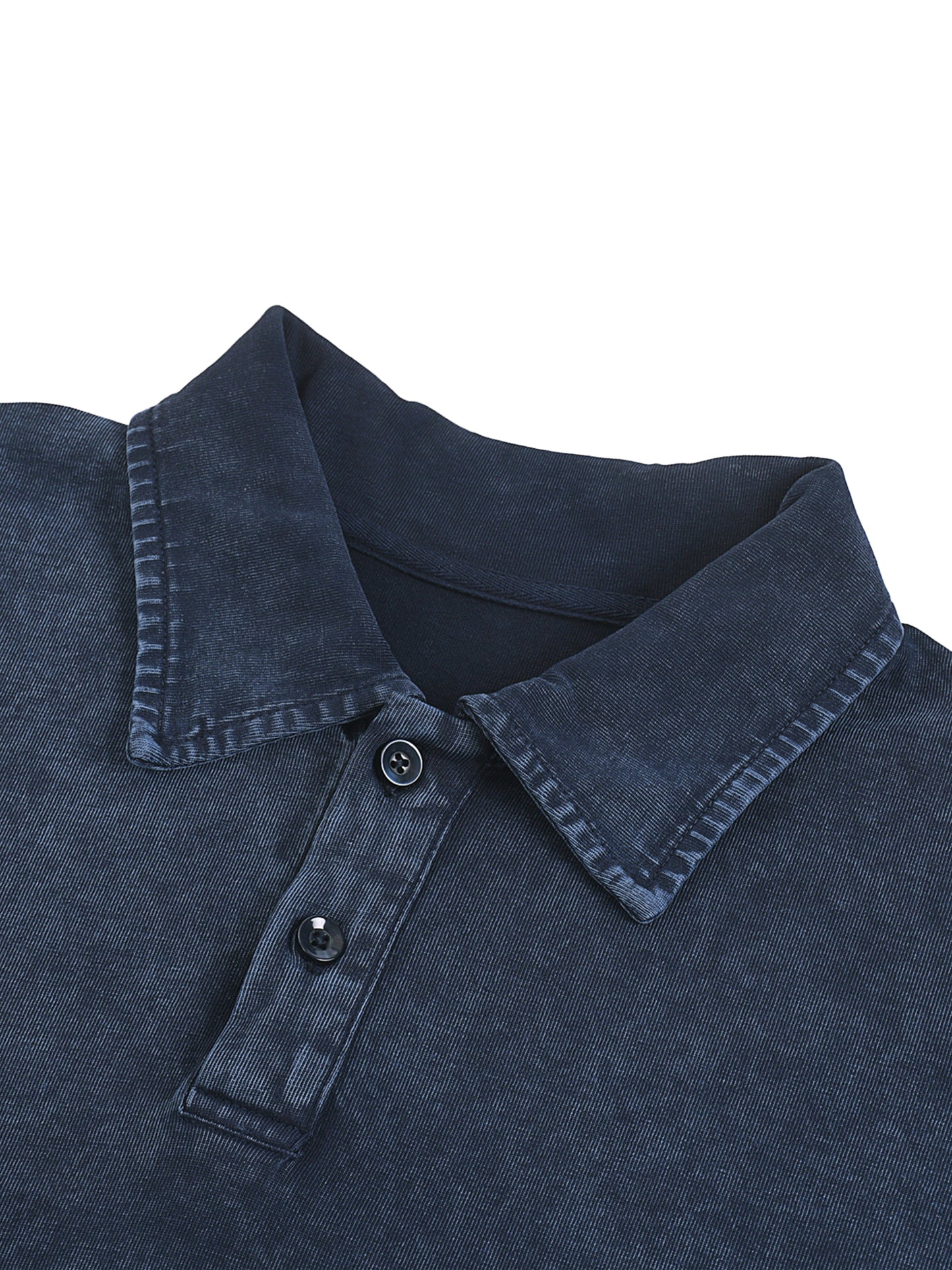 EverythingsFine Snow-Washed Polo T-Shirt