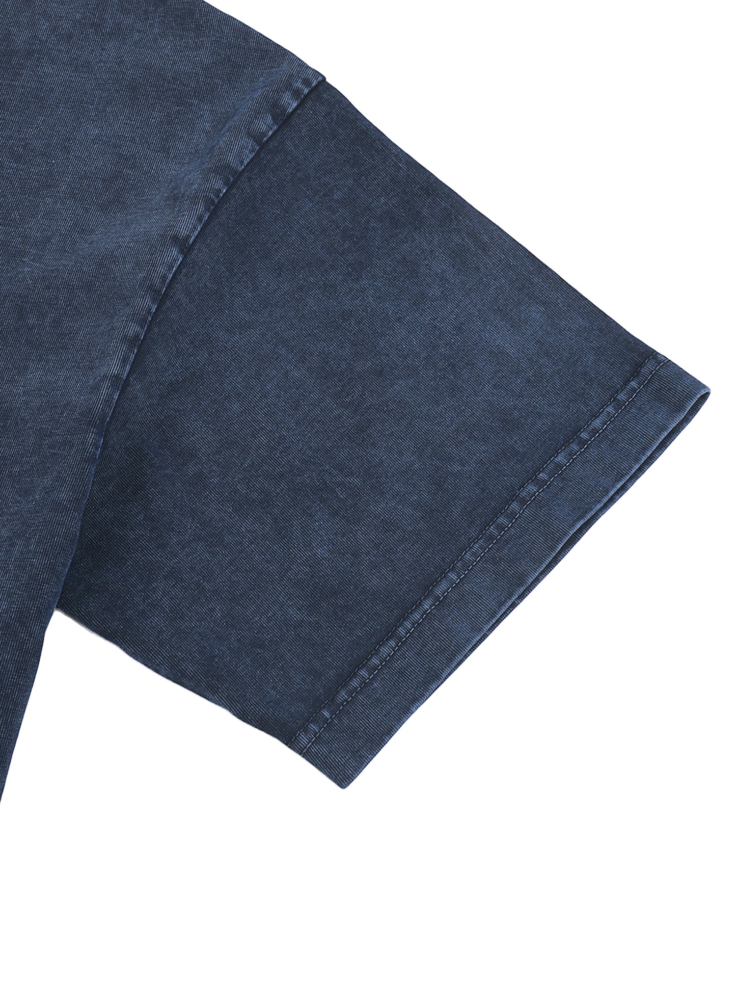 EverythingsFine Snow-Washed Polo T-Shirt