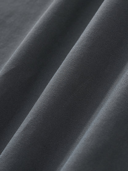 EverythingsFine Color-Block V-Neck Long-Sleeve T-Shirt