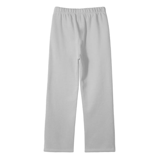 Light Grey Straight Leg Pants - Everything's Fine