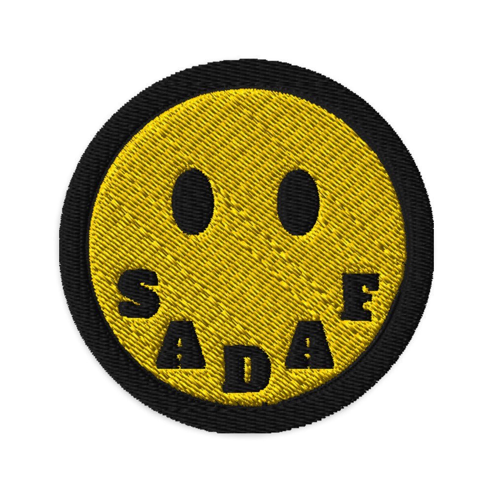 SAD AF Embroidered patch - Everything's Fine